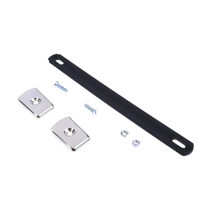 RS PRO Plastic Carrying Handle, Black, 158mm Length, 10kg Load Capacity, M4 Mounting Thread 136-3418