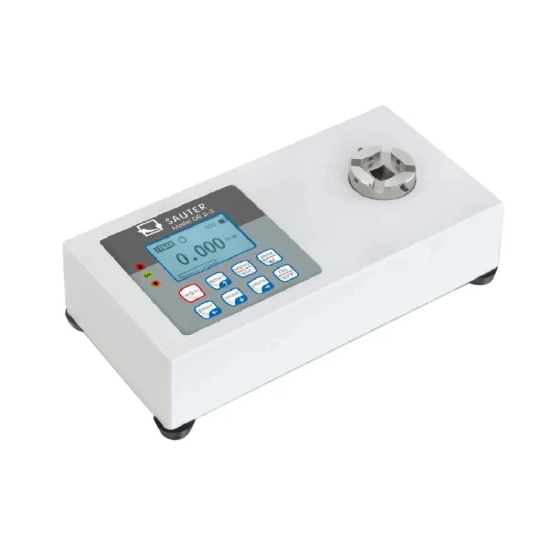 Sauter Force Gauge with 1000 Hz Sampling Rate, Resolution 0.05 N, LCD Display, Rechargeable Battery DB 200-2
