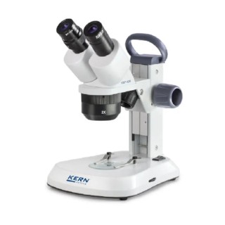 Kern Stereo Microscope LED Illuminated 1X, 2X, 3X Magnification Battery Operated OSF 438