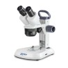 Kern Stereo Microscope LED Illuminated 1X, 2X, 3X Magnification Battery Operated OSF 438