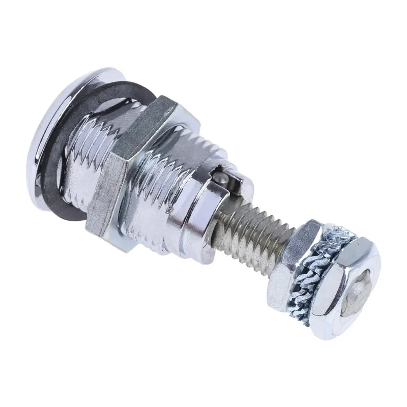 RS PRO Zinc Alloy Compression Latch Locking Handle Chrome Plated 73mm Handle Length Model 136-3615