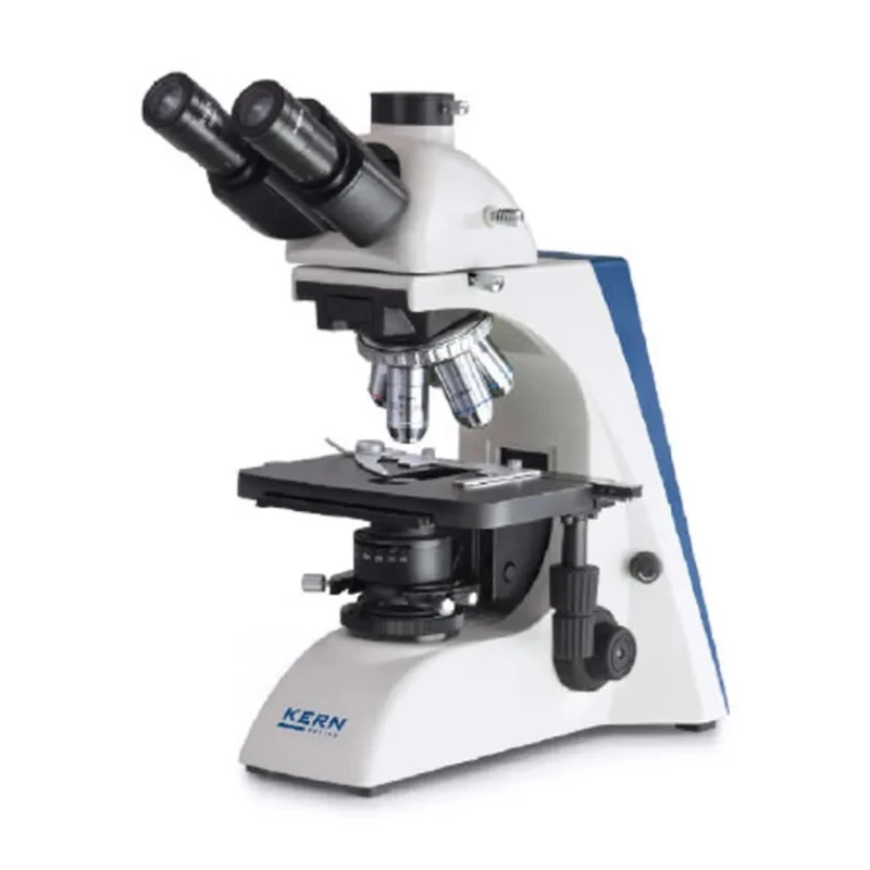 Kern Optical Illuminated Compound Microscope 4X, 10X, 20X, 40X, 100X Magnification LED Lighting OBN 135