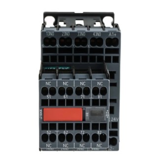 Siemens 3RH2 Series Contactor Relay 24V DC Coil 10A Contact Current 4 NO/4 NC 690V AC 3RH2244-2BB40
