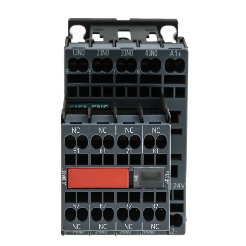 Siemens 3RH2 Series Contactor Relay 24V DC Coil 10A Contact Current 4 NO/4 NC 690V AC 3RH2244-2BB40