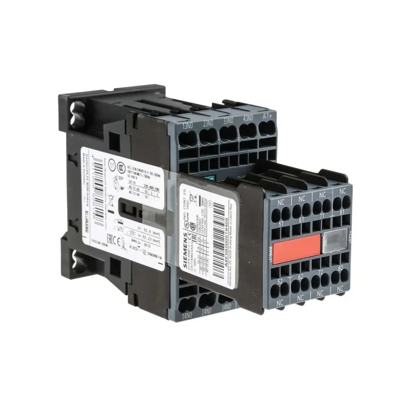 Siemens 3RH2 Series Contactor Relay 24V DC Coil 10A Contact Current 4 NO/4 NC 690V AC 3RH2244-2BB40