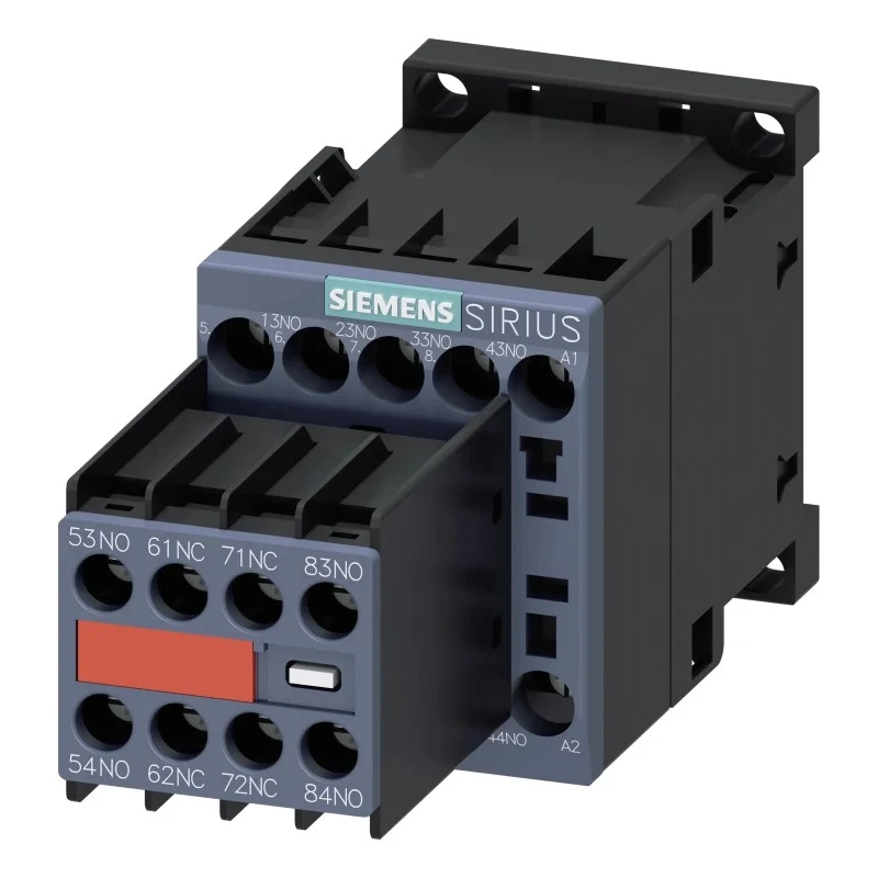 Siemens Sirius Contactors & Relays Contactor Relay 230V AC Coil, 10 A, 6 NO / 2 NC, 600 V DC, 690V AC 3RH2262-1AP00