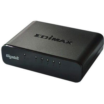 Edimax Unmanaged 5 Port Gigabit Ethernet Switch Desktop 10/100/1000 Mbps ES-5500GV3