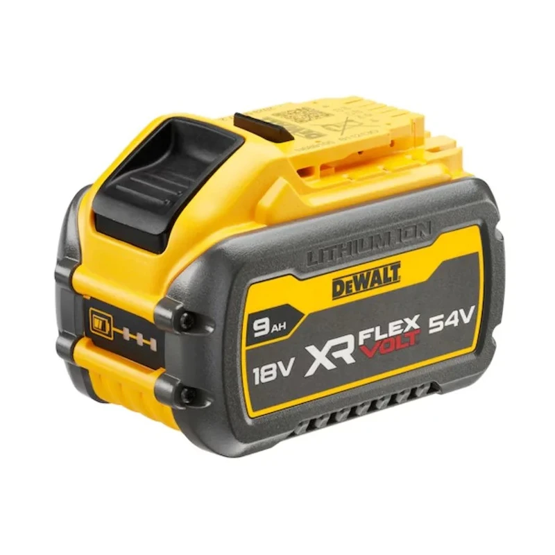 DeWALT 9 Ah 18V, 54 V Lithium-ion XR Power Tool Battery Compatible with 18V XR & 54V XR FLEXVOLT Tools DCB547-XJ