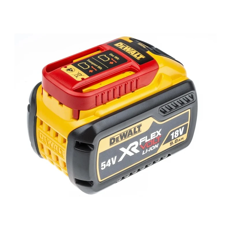DeWALT 9 Ah 18V, 54 V Lithium-ion XR Power Tool Battery Compatible with 18V XR & 54V XR FLEXVOLT Tools DCB547-XJ