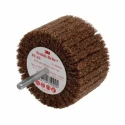 3M Circular Abrasive Brush 75 mm Diameter, P80 Grit, 0.25 in Shank Size, Max 8500 rpm FF-ZS 07217