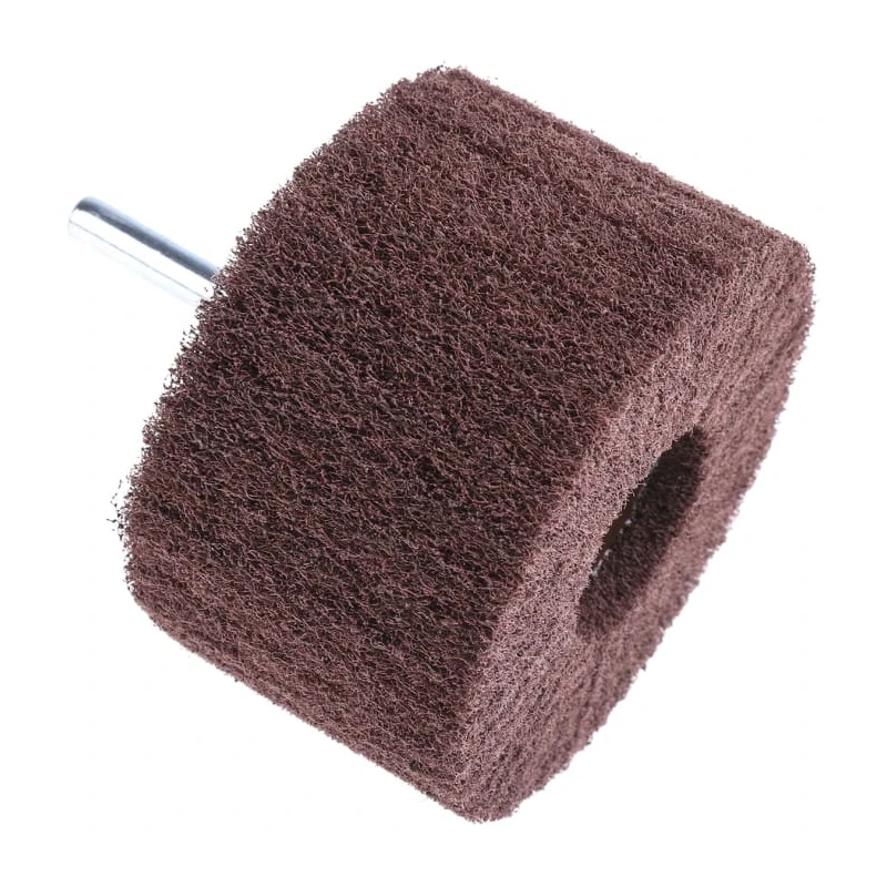 3M Circular Abrasive Brush 75 mm Diameter, P80 Grit, 0.25 in Shank Size, Max 8500 rpm FF-ZS 07217