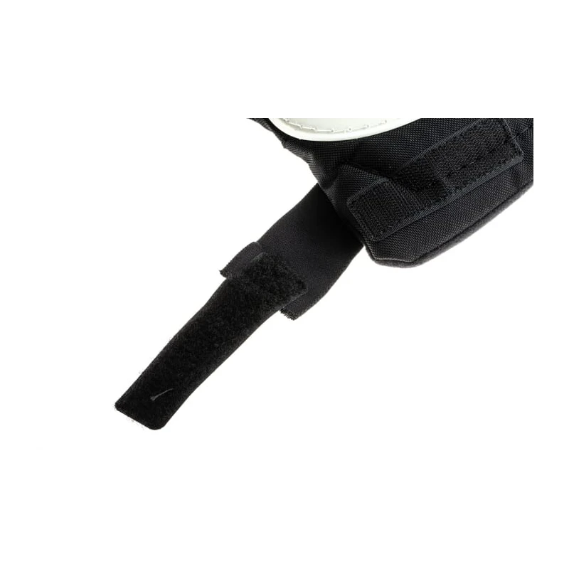 RS PRO Black Rubber Water Resistant Knee Pad 154-851