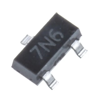 DiodesZetex N-Channel MOSFET 60 V 1.2 A Surface Mount 3-Pin SOT-23 Enhancement ZXMN6A07FTA