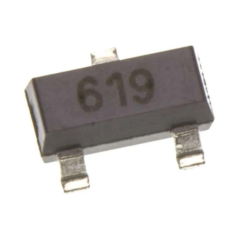 DiodesZetex NPN Transistor 2 A 50 V 3-Pin SOT-23 Surface Mount FMMT619TA