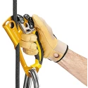 Petzl Rope Grab Stainless Steel, Rubber, Plastic, Aluminium, Nylon, Rope Diameter 8 to 13 mm B17ARA