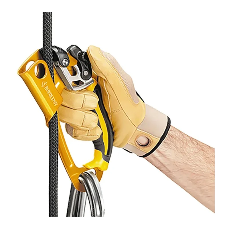 Petzl Rope Grab Stainless Steel, Rubber, Plastic, Aluminium, Nylon, Rope Diameter 8 to 13 mm B17ARA