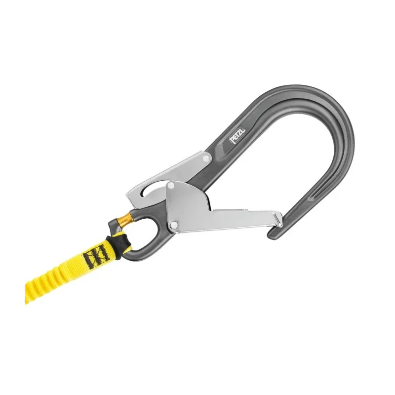 Petzl Aluminium Auto-Locking Carabiner Gate Opening 60mm MGOO 60