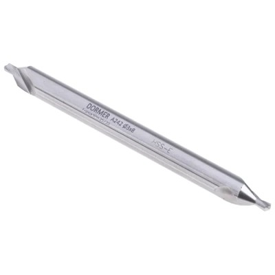 Dormer High Speed Steel-E Drill Bit, 8 mm Diameter, 100 mm Overall Length A2423.0X8.0