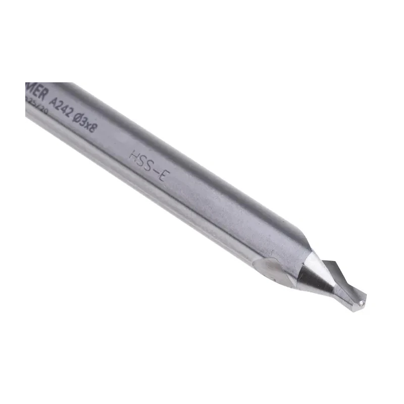 Dormer High Speed Steel-E Drill Bit, 8 mm Diameter, 100 mm Overall Length A2423.0X8.0