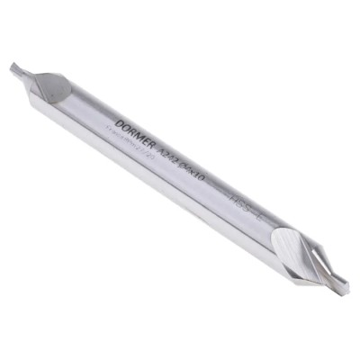 Dormer High Speed Steel-E Drill Bit 10 mm Diameter 100 mm Overall Length A2424.0X10.0