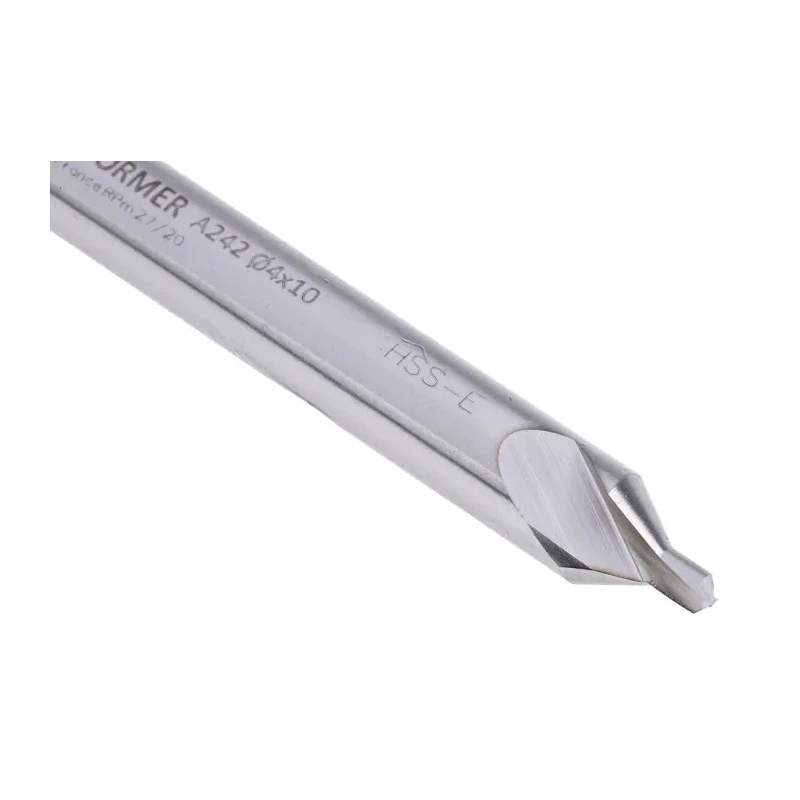 Dormer High Speed Steel-E Drill Bit 10 mm Diameter 100 mm Overall Length A2424.0X10.0