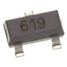 DiodesZetex NPN Transistor 2 A, 50 V, 3-Pin SOT-23 Surface Mount FMMT619TA