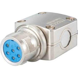 Jaeger Circular Connector 4 Contacts Cable Standard Connector Male IP50, IP54 5322 040 06