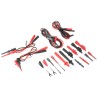 Fluke Electrical Test Lead Kit CAT II 300V, 10A, 3A, 5A Current, 1m Lead Length 1639274