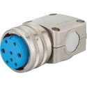 Jaeger Circular Connector 8 Contacts Cable Standard Connector Female IP50, IP54 5320 080 06