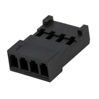 Wurth Elektronik Male Connector Housing 4 Contacts 2.54 mm Pitch 1 Row Straight 661004113322