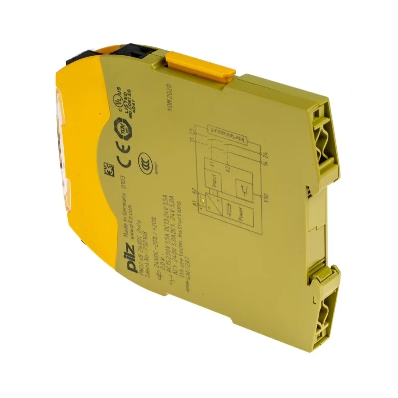 Pilz PNOZsigma Series Output Module, 0 Inputs, 3 Outputs, 24V dc, 2 NO, DIN Rail Mount 750108