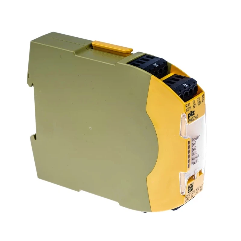 Pilz PNOZ s6 24V DC Safety Relay with 3 Safety Contacts and 1 Auxiliary Contact 750106