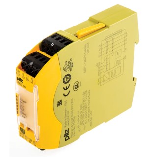 Pilz PNOZ s6 240V AC/DC 48V AC/DC Safety Relay with 3 Safety Contacts and 1 Auxiliary Contact 750136