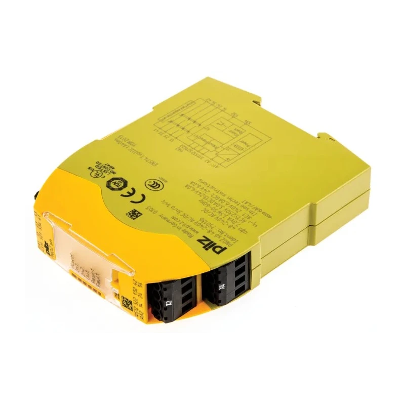 Pilz PNOZ s6 240V AC/DC 48V AC/DC Safety Relay with 3 Safety Contacts and 1 Auxiliary Contact 750136
