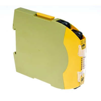 Pilz PNOZ s1 24V DC Safety Relay with 2 Safety Contacts 2NO, DIN Rail Mount 2W Power Consumption 750101