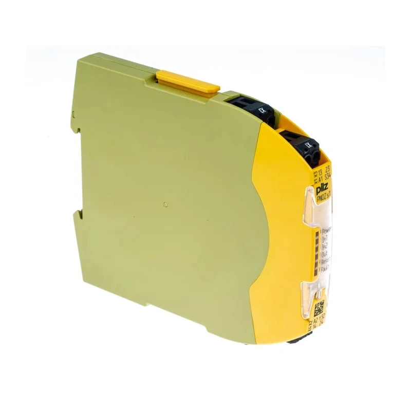 Pilz PNOZ s1 24V DC Safety Relay with 2 Safety Contacts 2NO, DIN Rail Mount 2W Power Consumption 750101