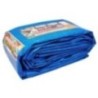 Shree Tarpaulins Sheets 21FTx12FT Waterproof 100% Pure Virgin UV Treated 425 GSM Blue Plastic