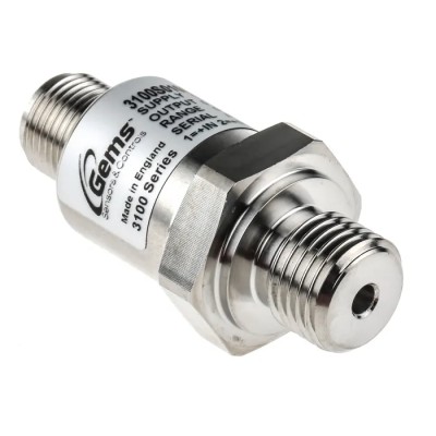 Gems Sensors 3100 Series Pressure Sensor Analogue Output 0 bar Minimum Pressure 100 bar Maximum Pressure 3100S0100S01E000