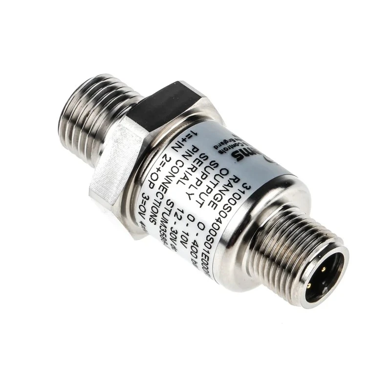 Gems Sensors 3100 Series Pressure Sensor Analogue Output 0 to 400 bar 0.25% Accuracy IP67 IP65 United 3100S0400S01E000