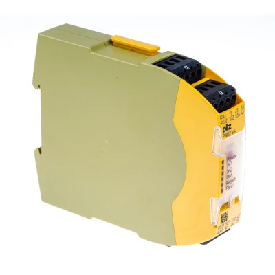 Pilz PNOZ s4 240V AC/DC 48V AC/DC Safety Relay with 3 Safety Contacts and 1 Auxiliary Contact 750134