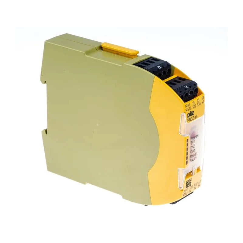 Pilz PNOZ s4 240V AC/DC 48V AC/DC Safety Relay with 3 Safety Contacts and 1 Auxiliary Contact 750134