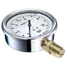 Bourdon 100 mm Stainless Steel Case Bottom Entry Pressure Gauge G 1/2 in 6 bar MIT5-D32.B20