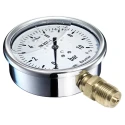 Bourdon 100 mm G 1/2 in Bottom Pressure Gauge 10 bar MIT5-D32.B22