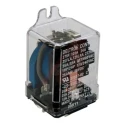 Deltrol Power Relay, 120V AC Coil, 35A Switching Current, DPDT, Quick Connect Terminals, 275F Series 20844-84