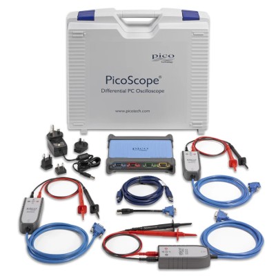 Pico Technology High-Resolution Differential Oscilloscope Kit 20 MHz 14-bit Resolution PicoScope 4444 1000 V CAT III kit