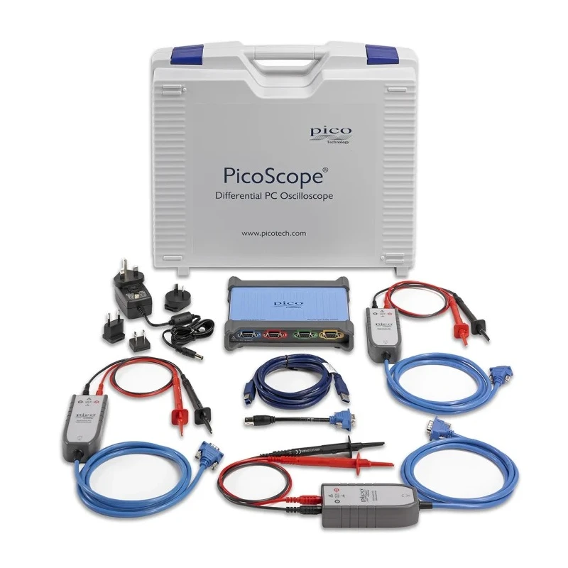 Pico Technology High-Resolution Differential Oscilloscope Kit 20 MHz 14-bit Resolution PicoScope 4444 1000 V CAT III kit