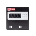 RS PRO Digital Ammeter 5 A AC 92 mm x 92 mm Cutout, 0.5 % rdg + 1 Digits Accuracy 136-5387