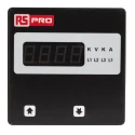 RS Pro Digital Voltmeter AC, LED Display 4-Digits ±0.5 + 1 Digit % Accuracy, 92 mm Cutout 136-5389