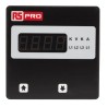 RS Pro Digital Voltmeter AC, LED Display 4-Digits ±0.5 + 1 Digit % Accuracy, 92 mm Cutout 136-5389