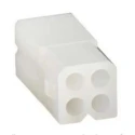 Molex Compact Power Connector Panel 4 Pole Female 11.5A 250V Nylon Housing Crimp Termination 150179-2040